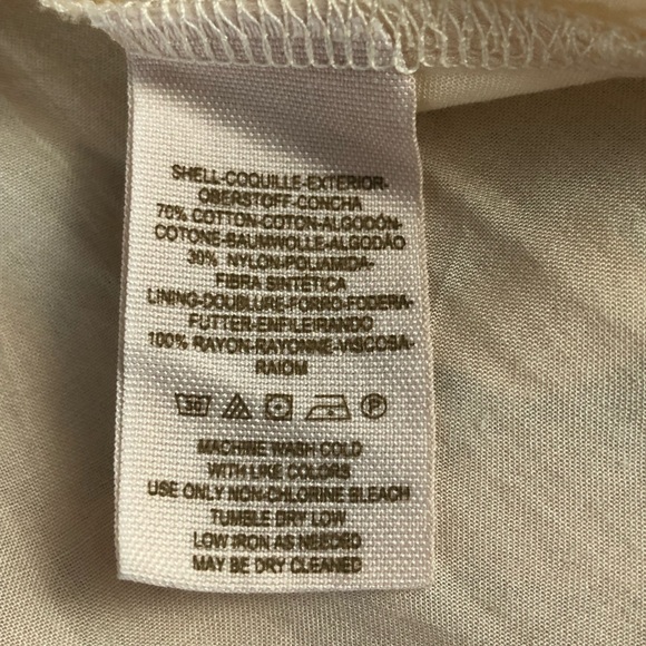 DRESS - Free People peachy blush lace overlay asymmetrical pullover dress. - Picture 14 of 16